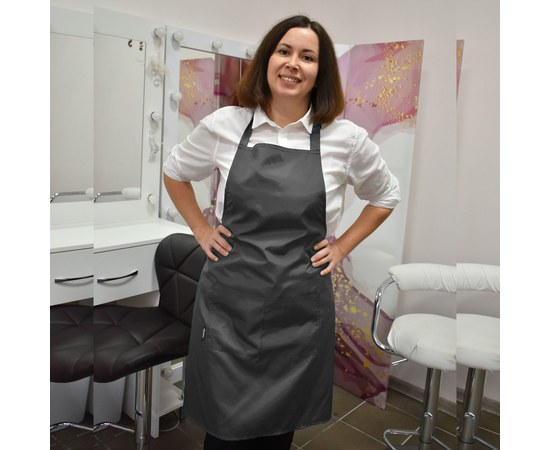 Изображение 2 Waterproof apron dark gray Nibano 2923.DG-0
