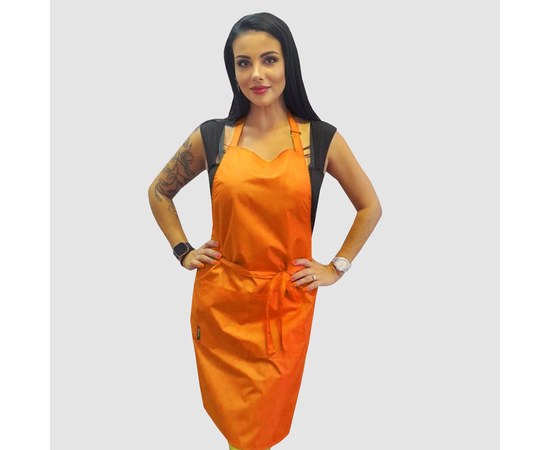 Изображение  Waterproof apron orange Nibano 2923.OR-0