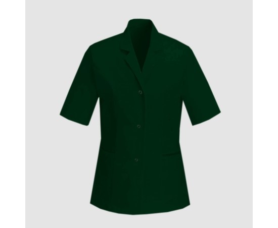 Изображение  Tunic Napoli short sleeve dark green 2XS Nibano 4802.BG-0, Size: 2XS, Color: dark green