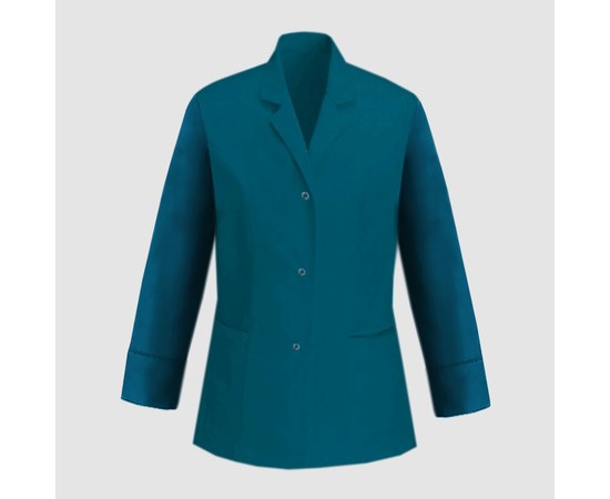 Изображение  Tunic Napoli long sleeve dark turquoise 4XL Nibano 4803.TL-7, Size: 4XL, Color: dark turquoise