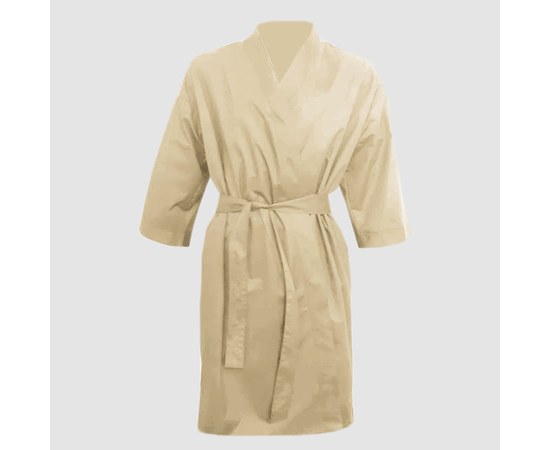 Изображение  Protective robe-kimono cream waterproof M-L Nibano 4904.CRML, Size: M-L, Color: cream