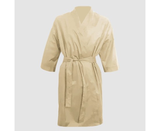 Изображение  Protective robe-kimono cream waterproof XL-2XL Nibano 4904.CRXL2XL, Size: XL-2XL, Color: cream