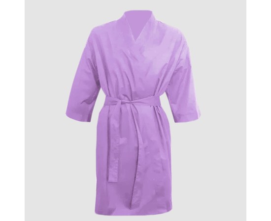 Изображение  Protective robe-kimono lavender waterproof M-L Nibano 4904.LLML, Size: M-L, Color: лаванда