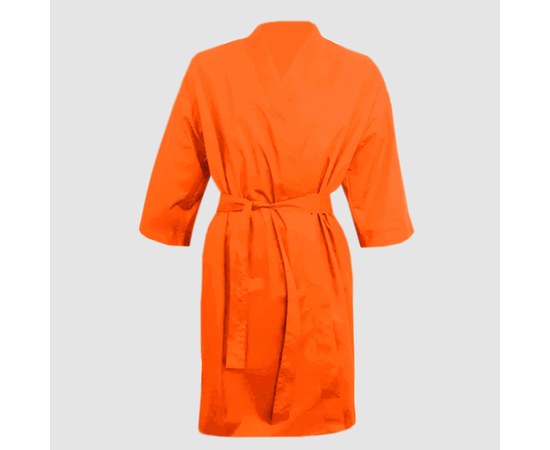 Изображение  Защитный халат-кимоно оранжевый водонепроницаемый р. M-L Nibano 4904.ORML, Размер: M-L, Цвет: оранжевый