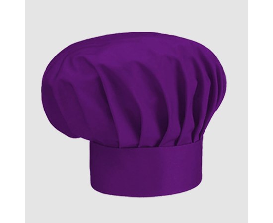 Изображение  Шапка шеф-повара фиолетовая Nibano 6600.PU-0, Цвет: фиолетовый