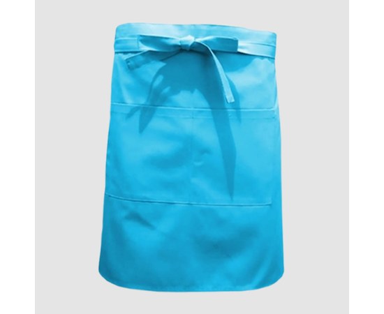 Изображение  Knee-length apron turquoise Nibano 1023.TU-0