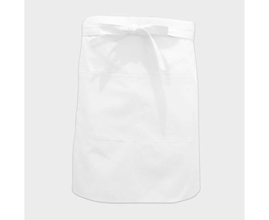 Изображение  Knee-length apron white Nibano 1023.WH-0