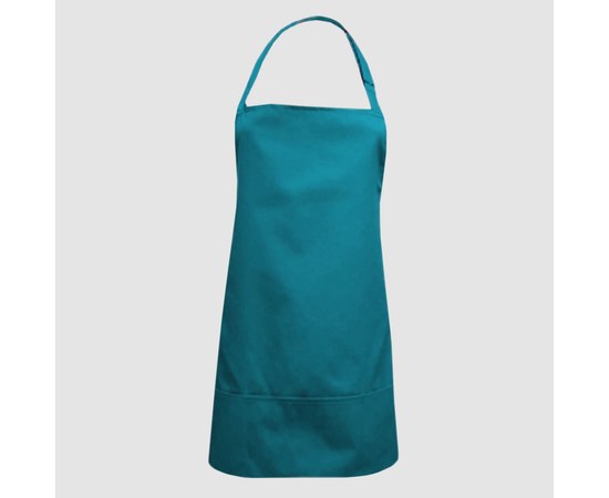 Изображение  Short apron with 3 pockets dark turquoise Nibano 2003.TL-0