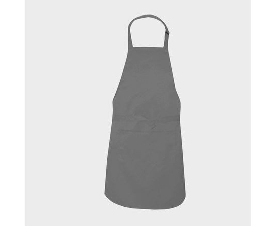 Изображение  Children's apron dark gray waterproof 7-10 years old Nibano 2093.DG-1