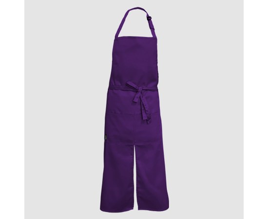 Изображение  Long apron with cut purple Nibano 2143.PU-0