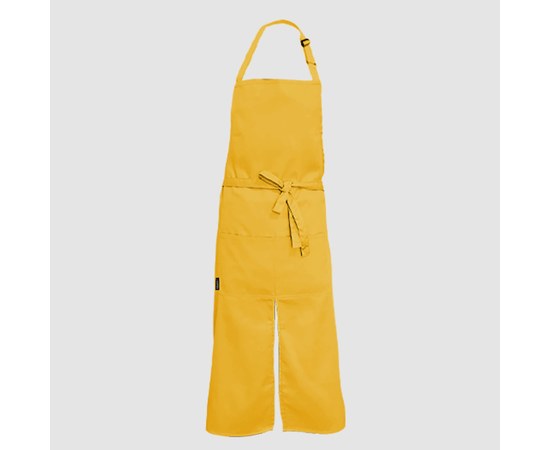 Изображение  Long apron with cut yellow Nibano 2143.WO-0