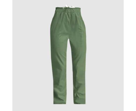 Изображение  Women's trousers olive S Nibano 3006.OL-1, Size: S, Color: olive
