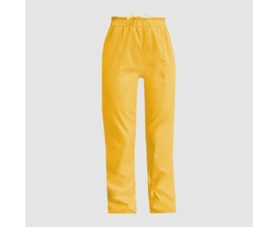 Изображение  Women's trousers yellow XS Nibano 3006.WO-0, Size: XS, Color: yellow