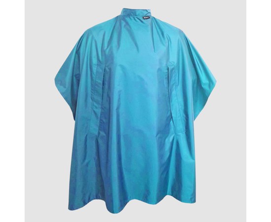 Изображение  Cape with slits Madrid blue (Buttons) waterproof Nibano 4903.TU-0