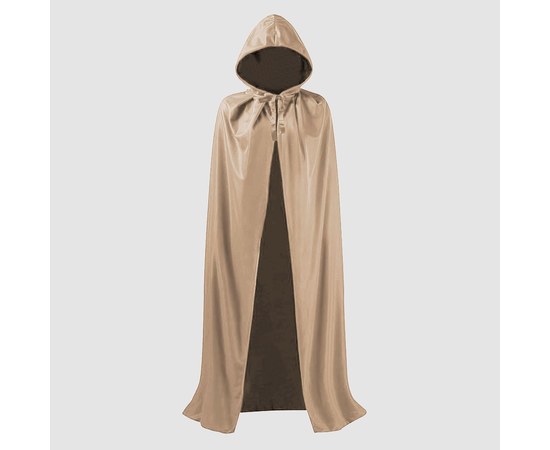 Изображение  Hooded cape cappuccino waterproof Nibano 4905.CA-0