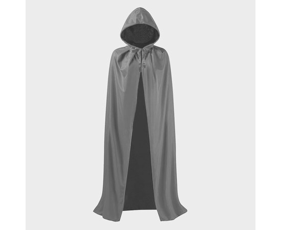 Изображение  Hooded cape dark gray waterproof Nibano 4905.DG-0