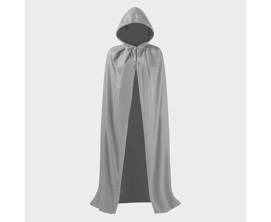 Изображение  Hooded cape gray waterproof Nibano 4905.GR-0
