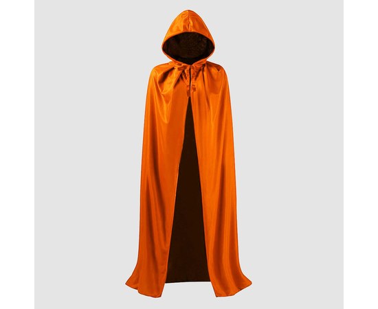 Изображение  Hooded cape orange waterproof Nibano 4905.OR-0