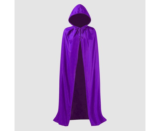 Изображение  Hooded cape purple waterproof Nibano 4905.PU-0