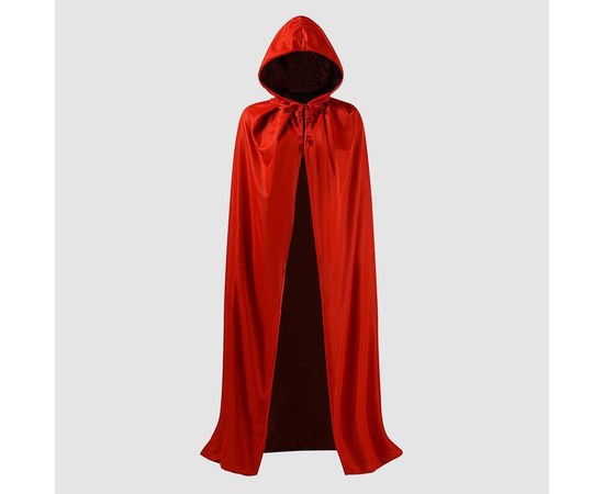 Изображение  Hooded cape red waterproof Nibano 4905.RE-0