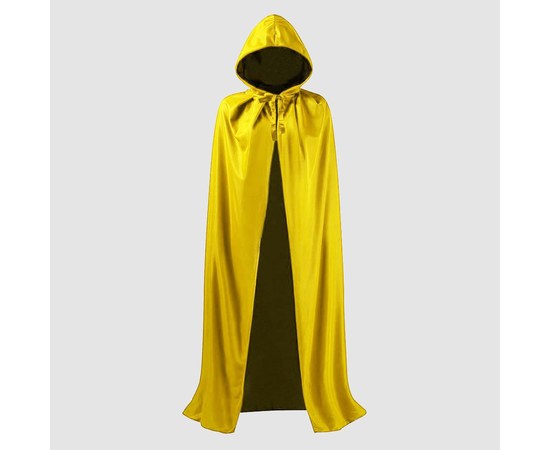 Изображение  Hooded cape yellow waterproof Nibano 4905.WO-0