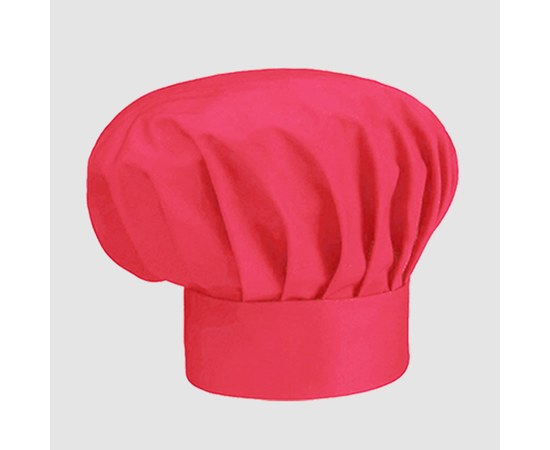 Зображення  Дитяча шапка шеф-кухаря коралова Nibano 6610.CO-0, Колір: кораловый