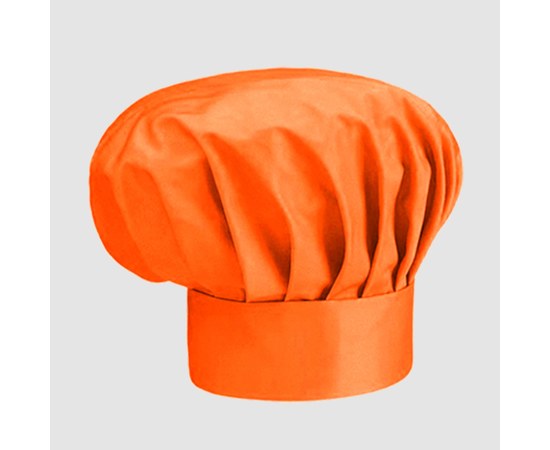 Зображення  Дитяча шапка шеф-кухаря помаранчева Nibano 6610.OR-0, Колір: оранжевый