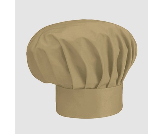 Зображення  Дитяча шапка шеф-кухаря капучіно Nibano 6610.CA-0, Колір: капучино