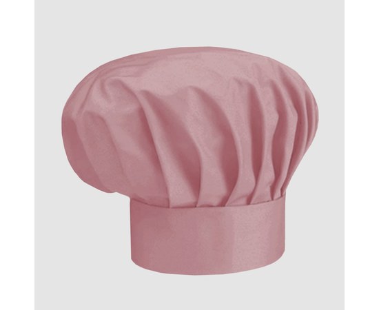 Зображення  Дитяча шапка шеф-кухаря блідо-рожева Nibano 6610.RG-0, Колір: бледно-розовый
