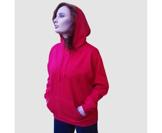 Изображение  Hoodie red XS Nibano 4502.RE-0, Size: XS, Color: red