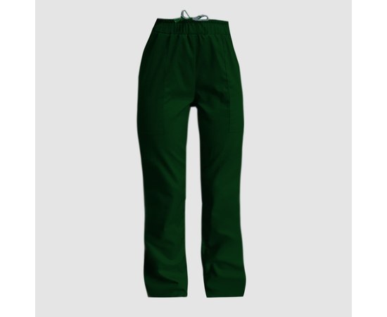 Изображение  Women's trousers dark green XS Nibano 3006.BG-0, Size: XS, Color: dark green