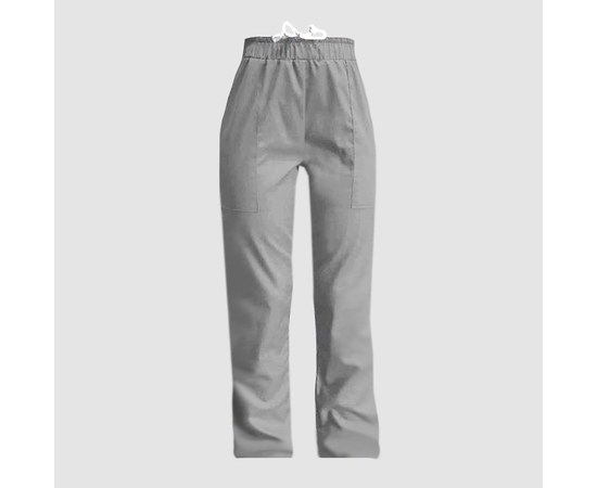 Изображение  Women's trousers light gray M Nibano 3006.LG-2, Size: M, Color: light gray