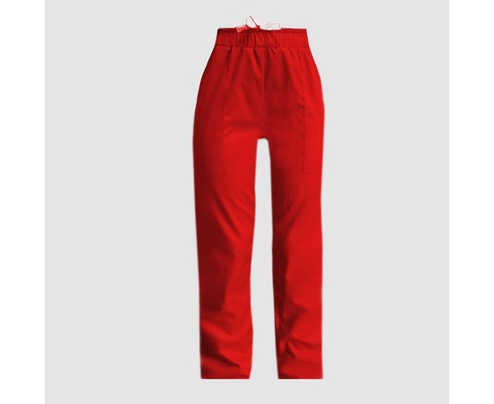 Изображение  Women's trousers red XS Nibano 3006.RE-0, Size: XS, Color: red