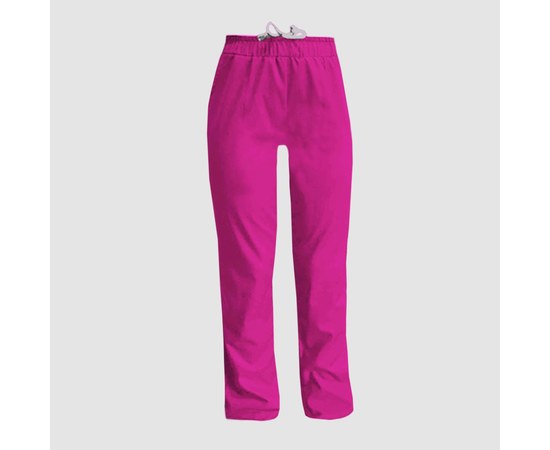 Изображение  Women's trousers for beauty salons crimson XS Nibano 3008.HP-0