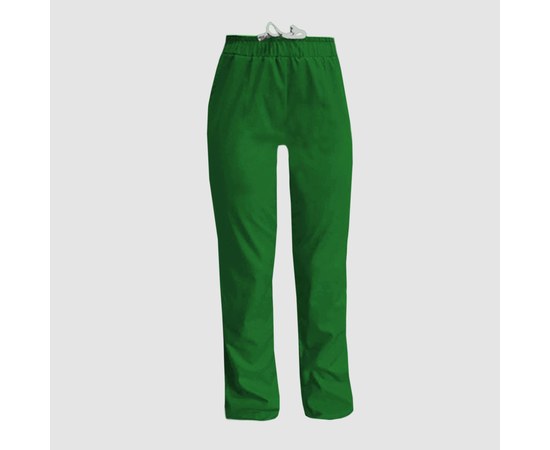 Изображение  Women's trousers for beauty salons green 2XL Nibano 3008.KG-5