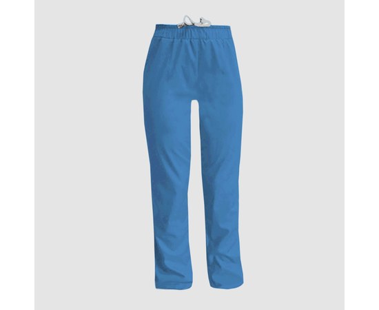 Изображение  Women's trousers for beauty salons light blue L Nibano 3008.LB-3, Size: L, Color: светло-синий