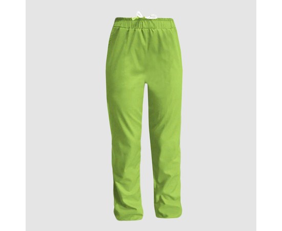Изображение  Women's trousers for beauty salons green 2XL Nibano 3008.LI-5