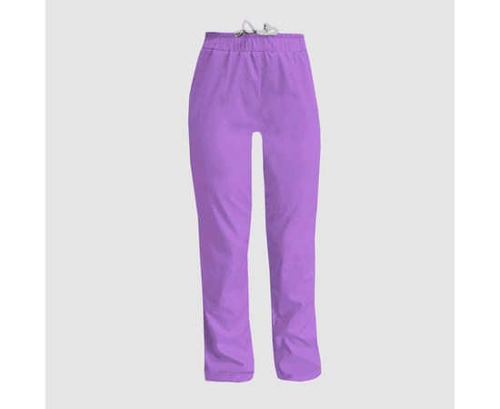 Изображение  Women's trousers for beauty salons lavender 2XL Nibano 3008.LL-5