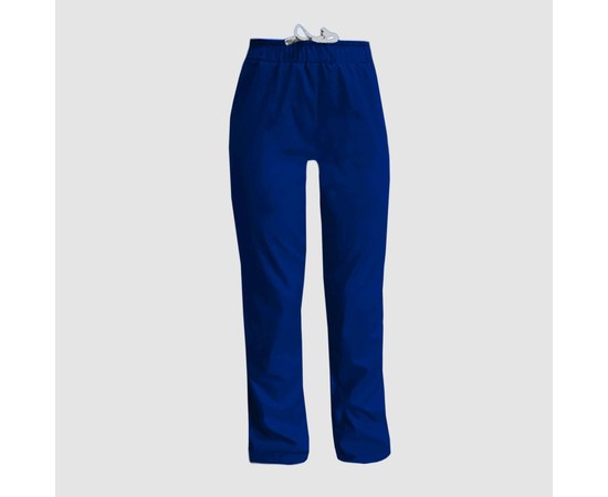 Изображение  Women's trousers for beauty salons blue 2XL Nibano 3008.RB-5