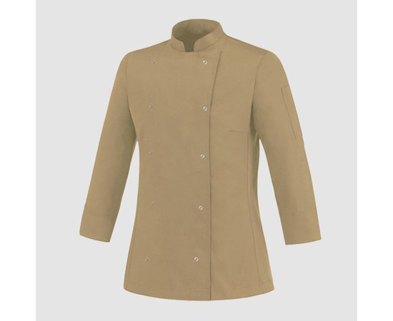 Изображение  Women's coat long sleeve cappuccino XL Nibano 4101.CA-4, Size: XL, Color: капучино