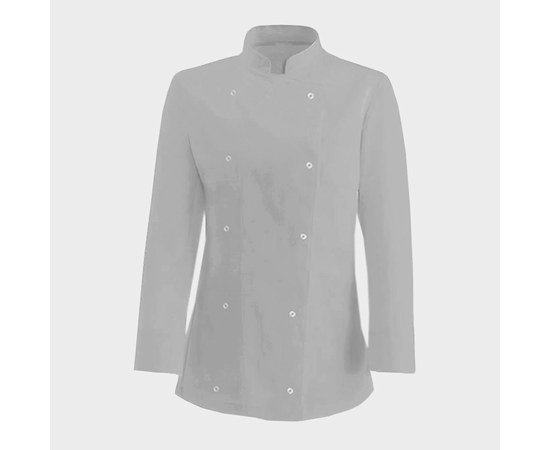 Изображение  Women's coat long sleeve light gray 2XL Nibano 4101.LG-5, Size: 2XL, Color: light gray