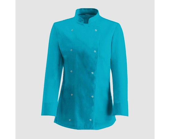 Изображение  Women's coat long sleeve blue L Nibano 4101.TU-3, Size: L, Color: blue light