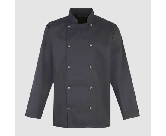 Изображение  Men's coat long sleeve dark gray XL Nibano 4103.DG-4, Size: XL, Color: dark grey
