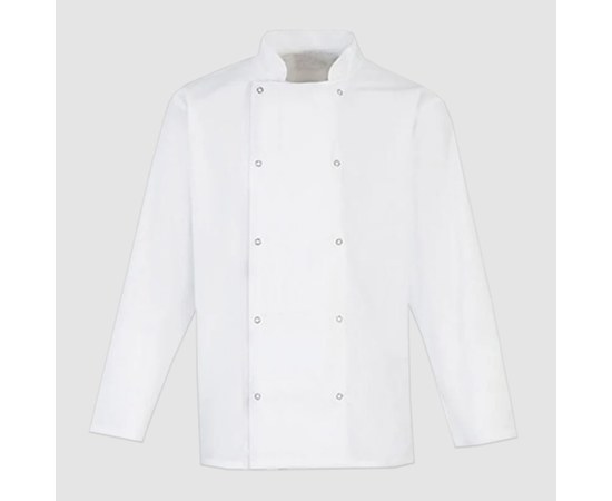 Изображение  Men's coat long sleeve white XS Nibano 4103.WH-0, Size: XS, Color: white