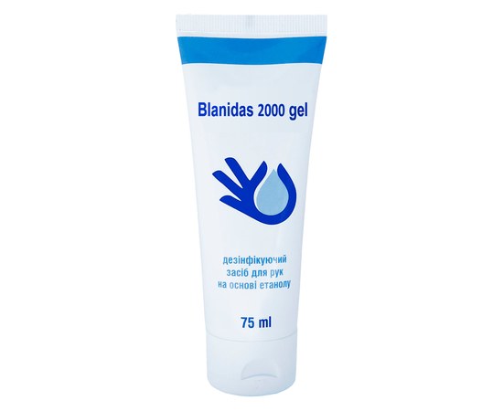 Изображение  Blanidas 2000 gel 75 ml - disinfection of hands and surfaces, Blanidas, Volume (ml, g): 75