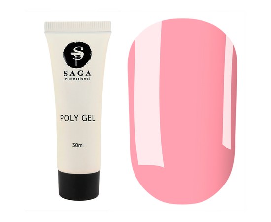 Изображение  Poly gel Saga Poly Gel (new design) № 06 pink nude, 30 ml, Volume (ml, g): 30, Color No.: 6