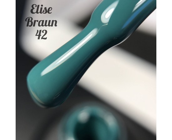 Изображение  Gel polish for nails Elise Braun No. 042, 7 ml, Volume (ml, g): 7, Color No.: 42