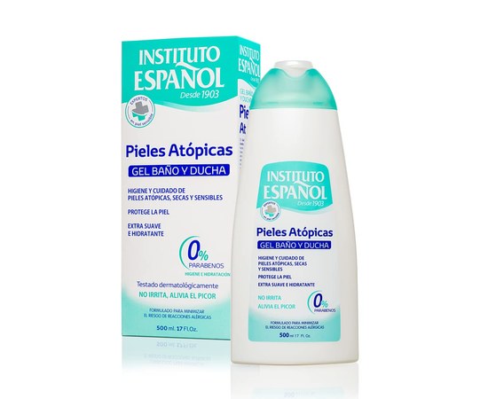 Изображение  Instituto Español Atopicas shower gel for sensitive skin, 500 ml