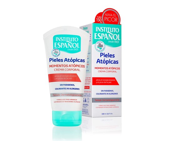 Изображение  Body cream Instituto Español Momentos Atopicas for sensitive skin, 150 ml