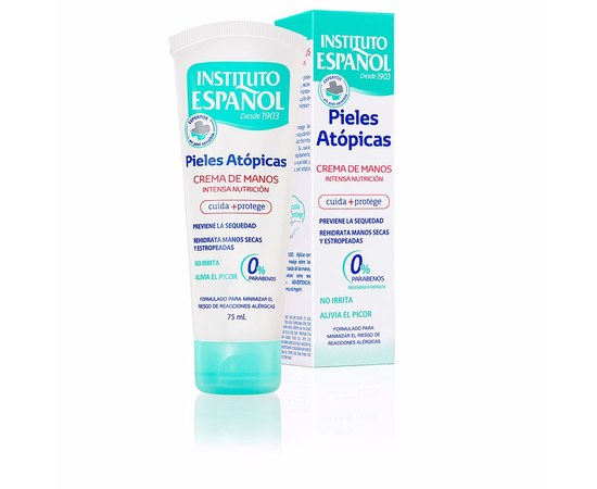 Изображение  Instituto Español Atopicas hand cream for sensitive skin, 75 ml